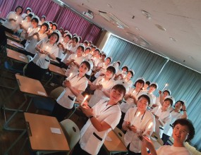 나이팅게일 선서식을 진심으로 축하드립니다.